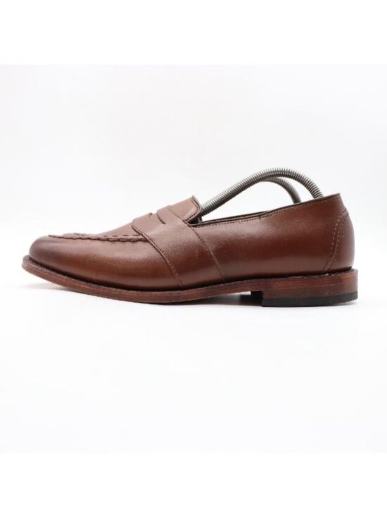 Allen Edmonds Randolph Men’s Size 9.5 D Penny Loafer Brown Leather main image 6